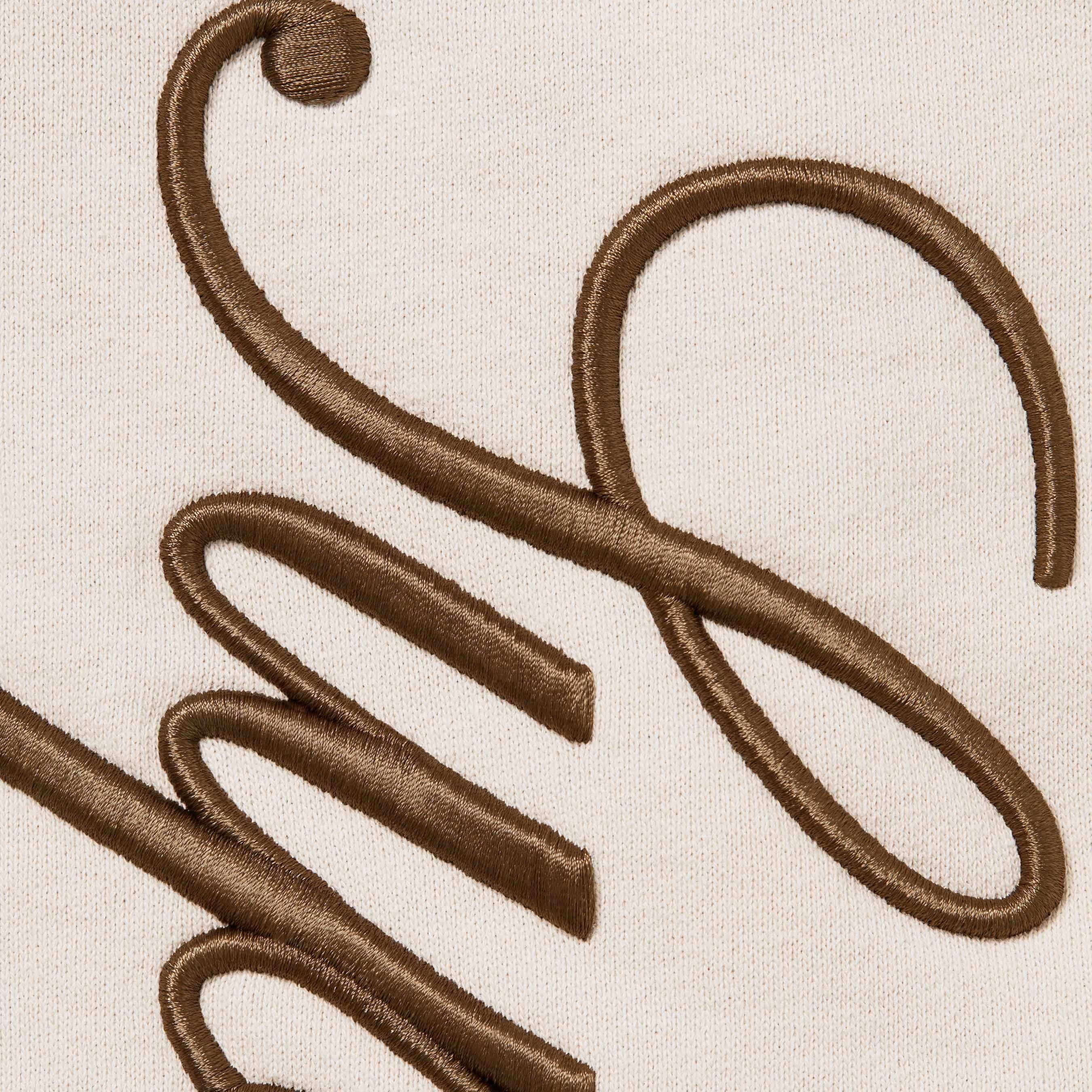 Embroidered Script Sweatpant view 3
